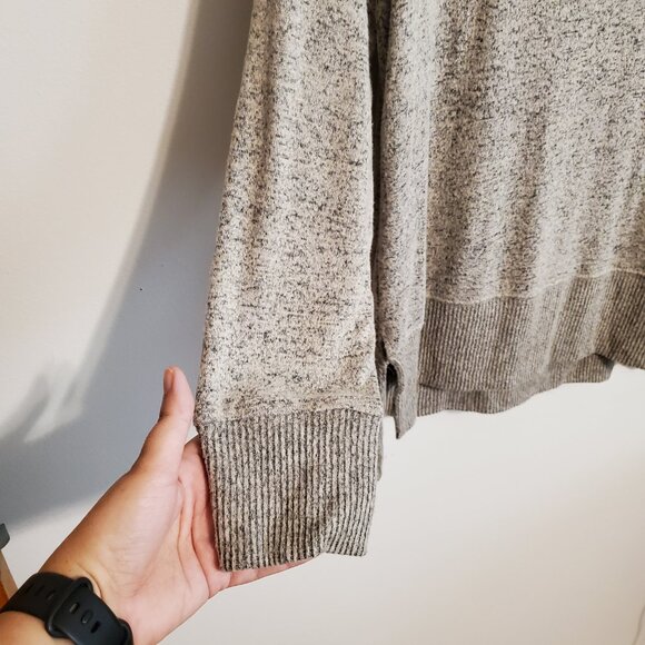 Nine West Cowl Neck Tunic Burnout Sweater Large - Picture 6 of 14